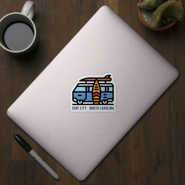 Surf City North Carolina by Timeless Chaos